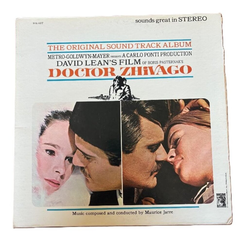 Vintage Doctor Zhivago Original Soundtrack Album (Soundtrack) 1965 LP MGM Record